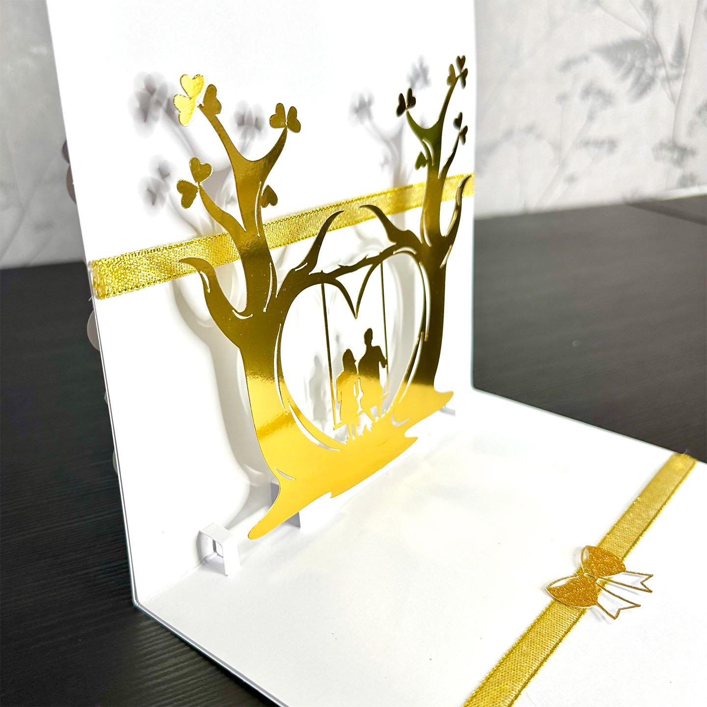 Personalised Luxury Large Size 3D Happy Anniversary Card for Couple / Husband / Wife - Image 5