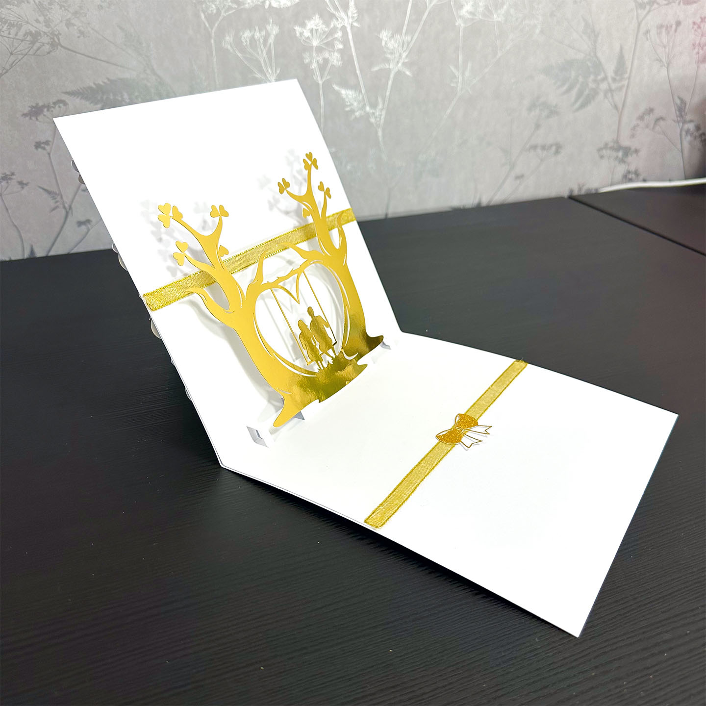 Personalised Luxury Large Size 3D Happy Anniversary Card for Couple / Husband / Wife - Image 7